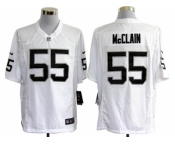 nike nfl jerseys oakland raiders #55 mcclain white[game]