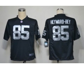 nike nfl jerseys oakland raiders #85 heyward-bey black[game]