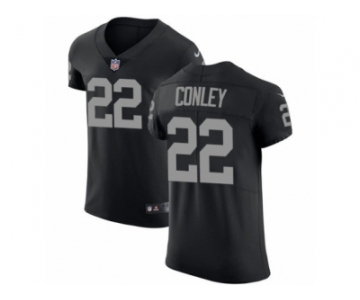 Men Nike Oakland Raiders #22 Gareon Conley Black Team Color Vapor Untouchable Elite Player NFL Jersey