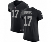 Men's Nike Oakland Raiders #17 Dwayne Harris Black Team Color Vapor Untouchable Elite Player NFL Jersey