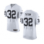 Men's Nike Oakland Raiders #32 Jack Tatum Elite White NFL Jersey