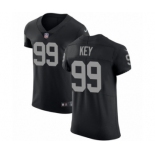 Men's Nike Oakland Raiders #99 Arden Key Black Team Color Vapor Untouchable Elite Player NFL Jersey