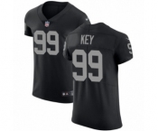 Men's Nike Oakland Raiders #99 Arden Key Black Team Color Vapor Untouchable Elite Player NFL Jersey