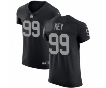 Men's Nike Oakland Raiders #99 Arden Key Black Team Color Vapor Untouchable Elite Player NFL Jersey