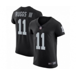 Men's Oakland Raiders #11 Men Henry Ruggs III Las Vegas Raiders Elite Black Team Color Vapor Untouchable Jersey