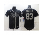 Men's Oakland Raiders #83 Darren Waller Nike Black Elite Player Jersey