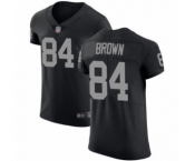 Men's Oakland Raiders #84 Antonio Brown Black Team Color Vapor Untouchable Elite Player Football Jersey