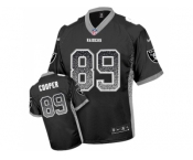 Nike Oakland Raiders #89 Amari Cooper Black Men's Stitched NFL Elite Drift Fashion Jersey