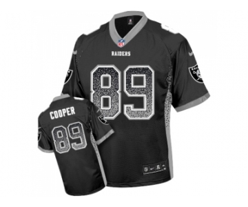 Nike Oakland Raiders #89 Amari Cooper Black Men's Stitched NFL Elite Drift Fashion Jersey