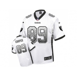 Nike Oakland Raiders #89 Amari Cooper White Men's Stitched NFL Elite Drift Fashion Jersey