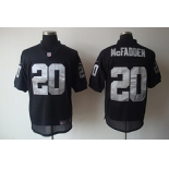 Nike nfl jerseys oakland raiders #20 mcfadden black[elite]