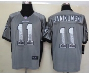 nike nfl jerseys oakland raiders #11 sebastian janikowski grey[Elite drift fashion]