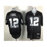 nike nfl jerseys oakland raiders #12 jacoby ford black[elite]