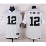 nike nfl jerseys oakland raiders #12 stabler white[Elite][stabler]