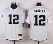 nike nfl jerseys oakland raiders #12 stabler white[Elite][stabler]