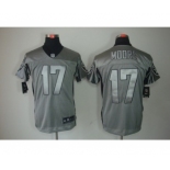 nike nfl jerseys oakland raiders #17 denarius moore grey[Elite shadow]