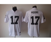 nike nfl jerseys oakland raiders #17 denarius moore white[Elite]