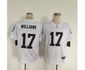 nike nfl jerseys oakland raiders #17 williams white[Elite][williams]