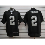 nike nfl jerseys oakland raiders #2 pryor black[elite]