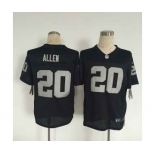 nike nfl jerseys oakland raiders #20 allen black[Elite][allen]