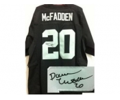 nike nfl jerseys oakland raiders #20 darren mcFadden black[Elite signature]