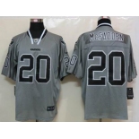 nike nfl jerseys oakland raiders #20 darren mcfadden grey[Elite lights out]