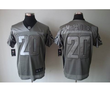 nike nfl jerseys oakland raiders #20 darren mcfadden grey[nike shadow]