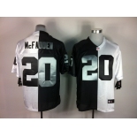 nike nfl jerseys oakland raiders #20 darren mcfadden white-black[Elite split]