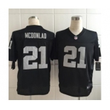 nike nfl jerseys oakland raiders #21 mcdonlad black[Elite][mcdonlad]