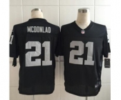 nike nfl jerseys oakland raiders #21 mcdonlad black[Elite][mcdonlad]