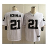 nike nfl jerseys oakland raiders #21 mcdonlad white[Elite][mcdonlad]