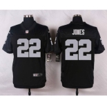 nike nfl jerseys oakland raiders #22 jones black[Elite]