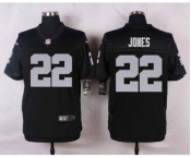 nike nfl jerseys oakland raiders #22 jones black[Elite]