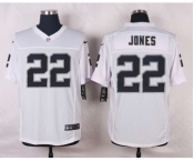 nike nfl jerseys oakland raiders #22 jones white[Elite]