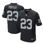 nike nfl jerseys oakland raiders #23 porter black[Elite][porter]