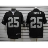 nike nfl jerseys oakland raiders #25 hayden black[Elite]