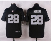 nike nfl jerseys oakland raiders #28 murray black[Elite]