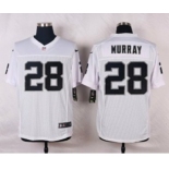 nike nfl jerseys oakland raiders #28 murray white[Elite]