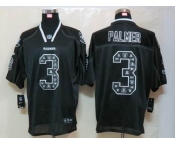 nike nfl jerseys oakland raiders #3 palmer black[Elite united sideline]