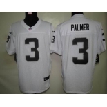 nike nfl jerseys oakland raiders #3 palmer white[elite]