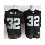 nike nfl jerseys oakland raiders #32 allen black[Elite]