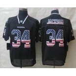 nike nfl jerseys oakland raiders #34 jackson black[Elite USA flag fashion]