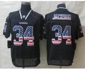 nike nfl jerseys oakland raiders #34 jackson black[Elite USA flag fashion]