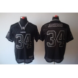 nike nfl jerseys oakland raiders #34 jackson black[Elite lights out]