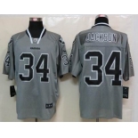 nike nfl jerseys oakland raiders #34 jackson grey[Elite lights out]