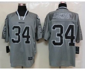 nike nfl jerseys oakland raiders #34 jackson grey[Elite lights out]