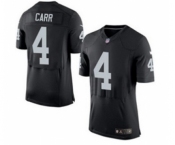 nike nfl jerseys oakland raiders #4 carr black[2015 new Elite]