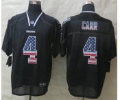 nike nfl jerseys oakland raiders #4 carr black[Elite USA flag fashion]