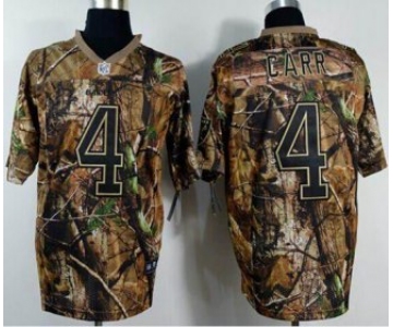 nike nfl jerseys oakland raiders #4 carr camo[Elite]