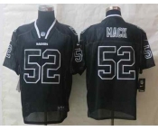 nike nfl jerseys oakland raiders #52 mack black[Elite lights out]